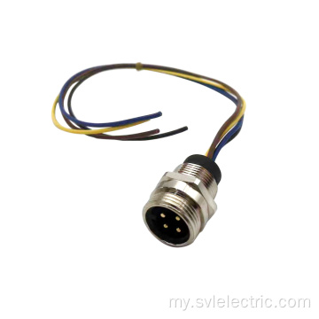 7/8 &quot;Mini အထီးအမျိုးသမီးအမြောက်အများ Bulkhead Connector